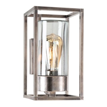 Vägglampa för utomhusbruk CUBIC 1xE27/52W/230V IP44