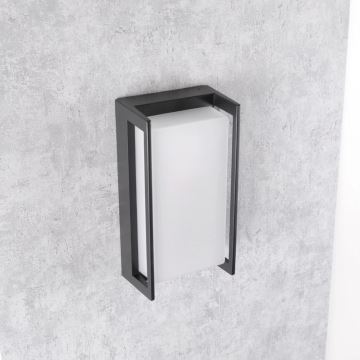 Vägglampa för utomhusbruk KOBE 1xE27/12W/230V IP54