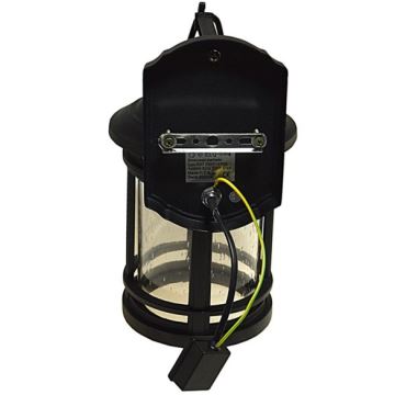 Vägglampa för utomhusbruk ULAN 1xE27/60W/230V IP44 svart