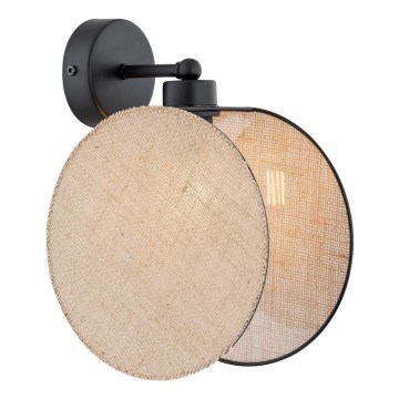 Vägglampa MOTIF 1xE27/15W/230V beige