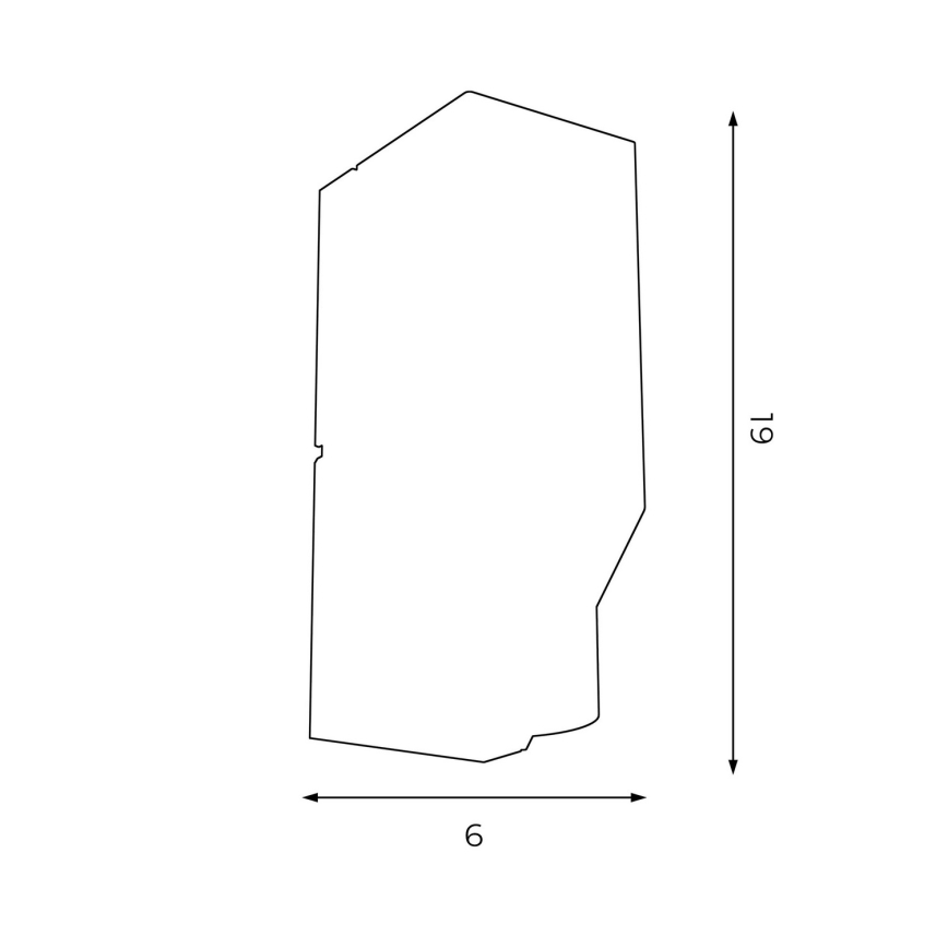 Vägglampa WALL 1xGU10/8W/230V svart/koppar