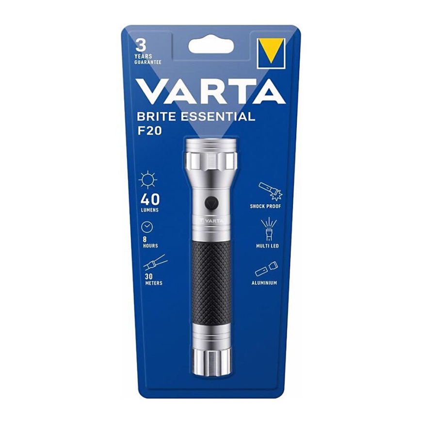 Varta 15618101401 - LED ficklampa BRITE ESSENTIALS LED/2xLR14