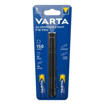 Varta 16606101421 - LED ficklampa ALUMINIUM LIGHT LED/2xAAA