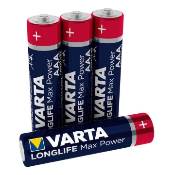 Varta 4703101404 - 4st Alkaliska batterier LONGLIFE AAA 1,5V
