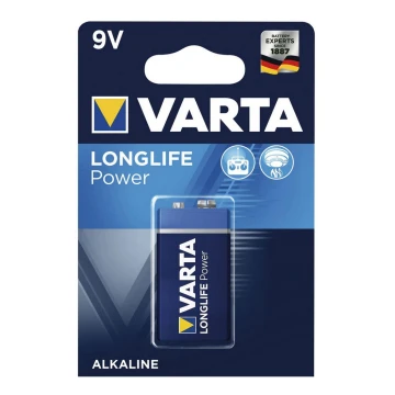 Varta 4922121411 - 1st Alkaliskt batteri LONGLIFE 9V