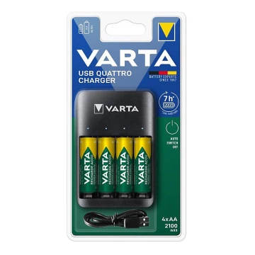 Varta 57652101451 - Batteriladdare 4xAA/AAA 2100mAh 5V