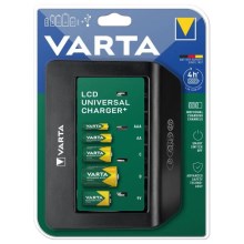 Varta 57688101401 - LCD Universal batteri charger 230V