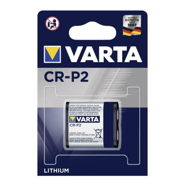 Varta 6204301401 - 1 pc Litium fotobatteri CR-P2 3V