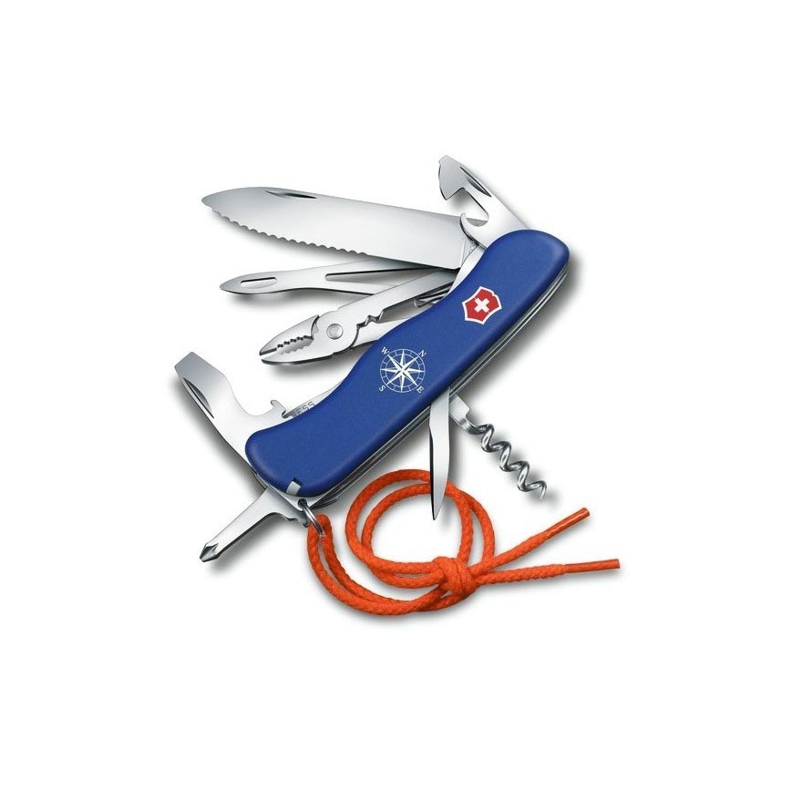 Victorinox - Multifunktionell fickkniv 11,1 cm/18 funktioner blå/orange