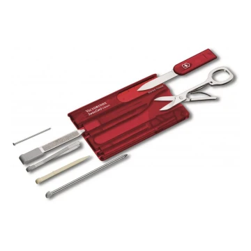 Victorinox - Multifunktionellt set 10 funktioner röd