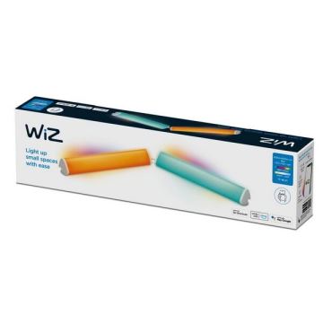 WiZ - KIT 2x LED RGBW Ljusreglerad lampa BAR LED/5,5W/230V 2200-6500K Wi-Fi
