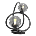 Wofi 8014-205 - LED bordslampa NANCY 2xG9/3,5W/230V svart krom