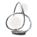 Wofi 8014-207 - LED bordslampa NANCY 2xG9/3,5W/230V skinande krom