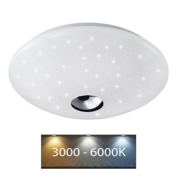 Wofi 9315.01.06.6320 - LED taklampa FOCUS LED/15W/230V 3000/4200/6500K diameter 32 cm