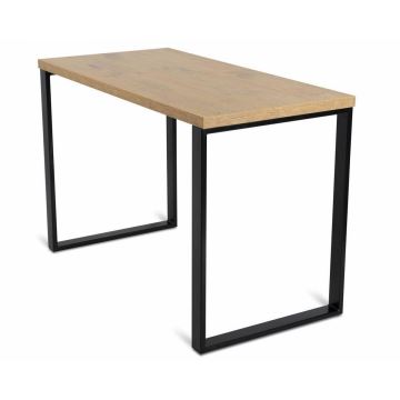 Work table BLAT 120x60 cm svart/brun