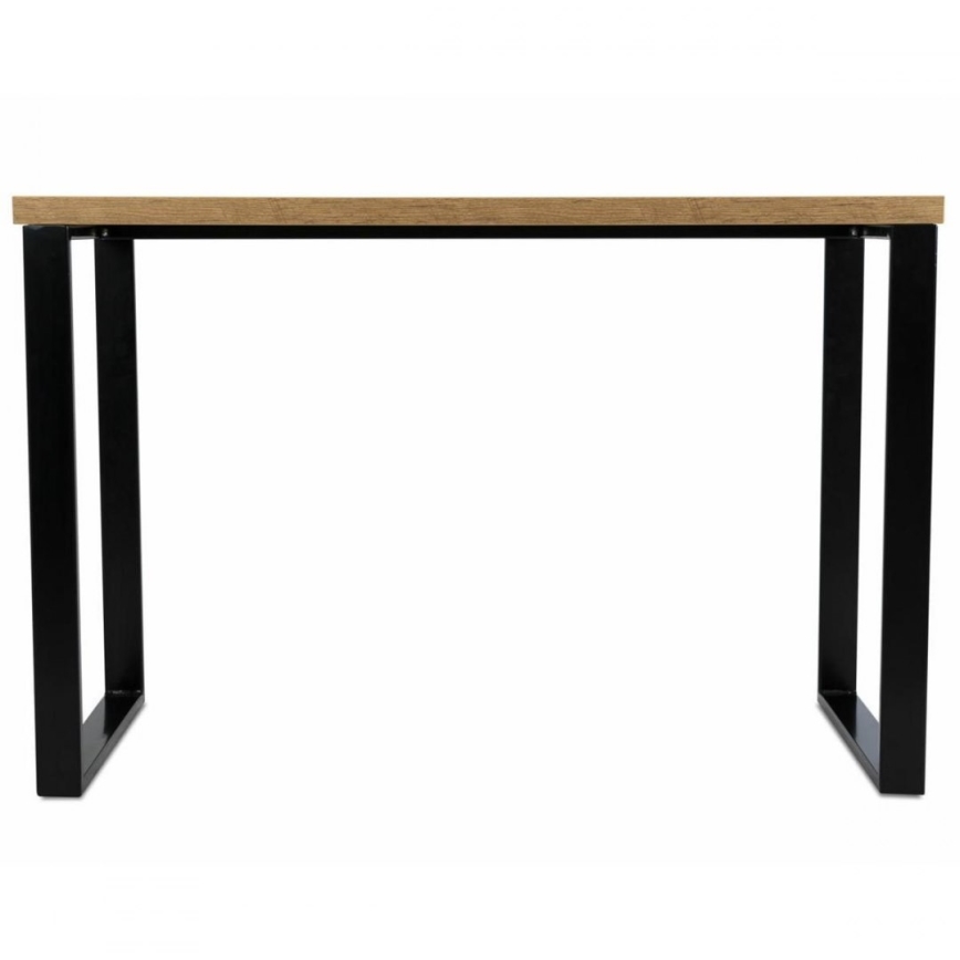 Work table BLAT 120x60 cm svart/brun