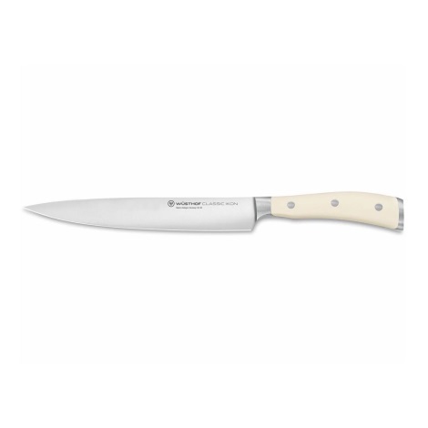 Wüsthof - Kökskniv för skinka CLASSIC IKON 20 cm krämig