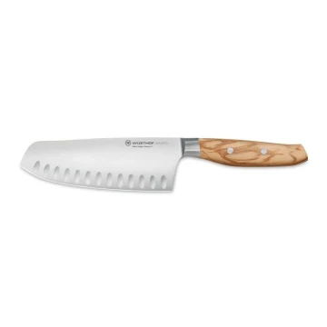 Wüsthof - Kökskniv santoku AMICI 17 cm olivträ