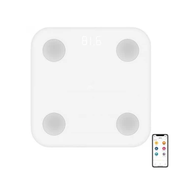 Xiaomi - Smart justerbar vikt med Bluetooth 4xAAA