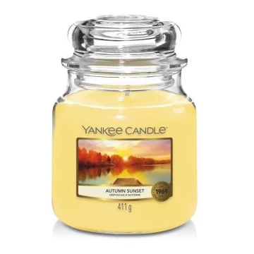 Yankee Candle - Doftande ljus AUTUMN SUNSET central 411g 65-75 timmar