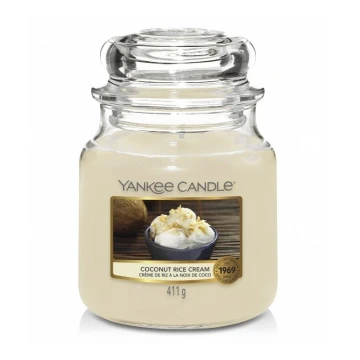 Yankee Candle - Doftande ljus COCONUT RICE CREAM central 411g 65-75 timmar