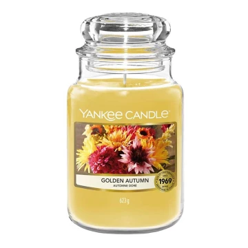 Yankee Candle - Doftande ljus GOLDEN AUTUMN stor 623g 110-150 timmar