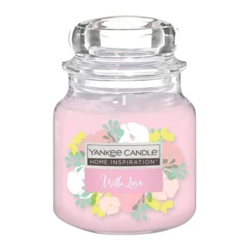 Yankee Candle - Doftande ljus WITH LOVE central 340g 65-75 timmar