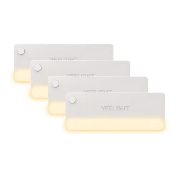 Yeelight - KIT 4x LED Möbelbelysning med en sensor LED/0,15W/5V 2700K