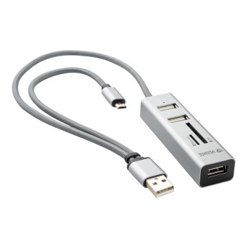 Yenkee - USB Splitter 2.0 och OTG och card reader