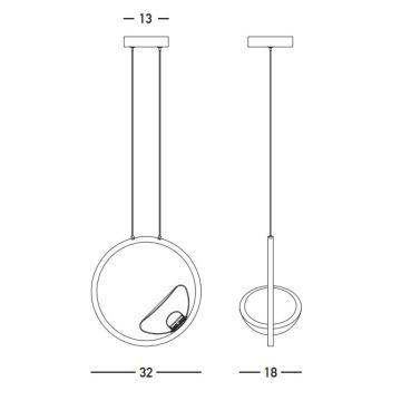 Zambelis 23028 - LED ljusreglerad ljuskrona på textilsladd LED/7W/230V 3000K guld