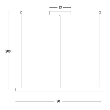 Zambelis 23034 - LED ljusreglerad ljuskrona på textilsladd LED/45W/230V 3000K diameter 90 cm guld