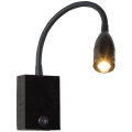 Zambelis H32 - LED Flexibel liten lampa LED/3W/230V svart