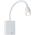 Zambelis H33 - LED Flexibel liten lampa LED/3W/230V vit