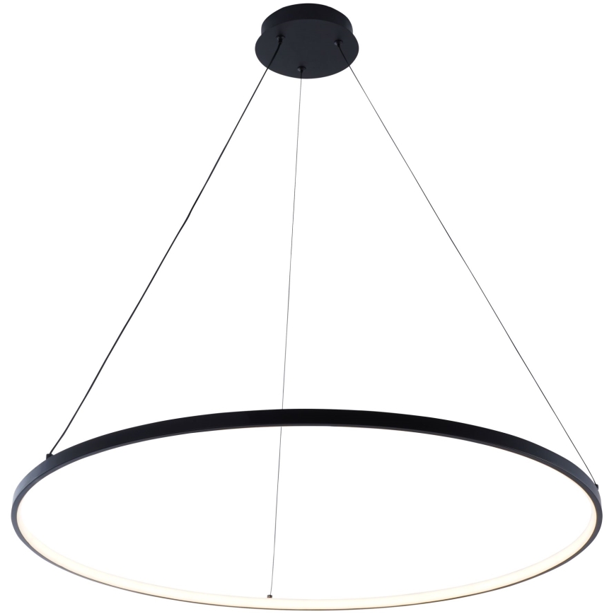 Zuma Line - LED ljuskrona med textilsladd LED/36W/230V 3000/4000/6000K diameter 80 cm svart