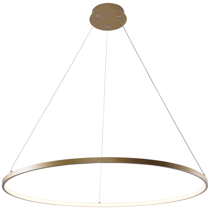 Zuma Line - LED ljuskrona med textilsladd LED/36W/230V 3000/4000/6000K diameter 80 cm guld