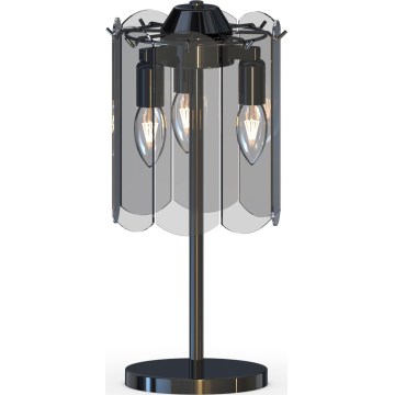 Zuma Line - Bordslampa 3xE14/40W/230V svart