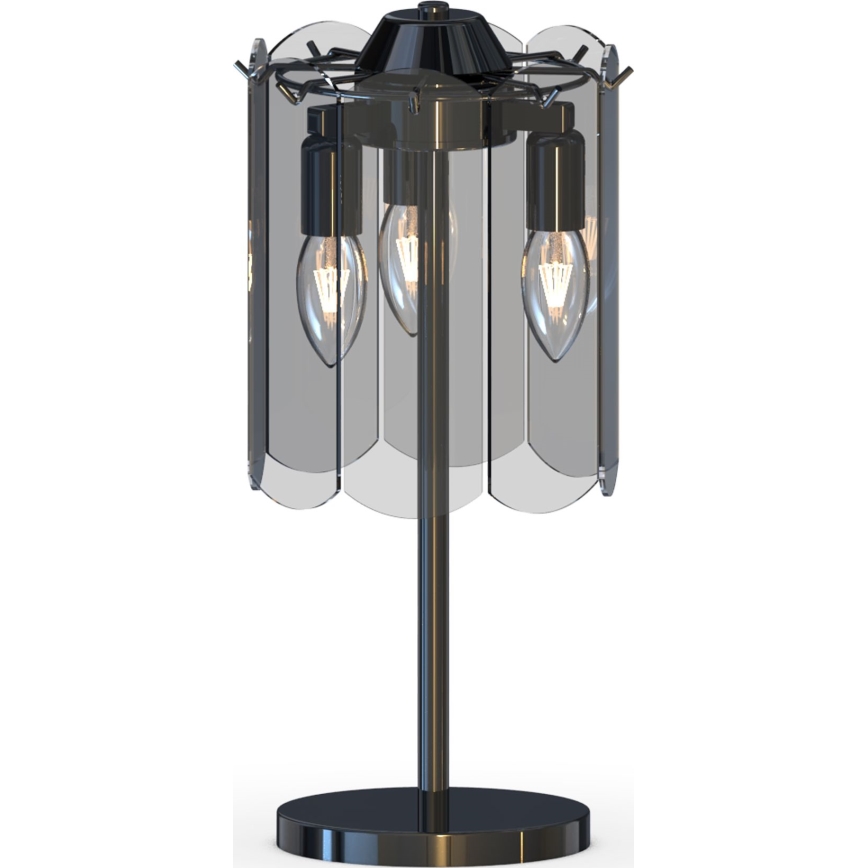 Zuma Line - Bordslampa 3xE14/40W/230V svart