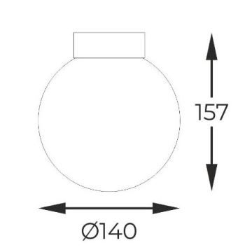 Zuma Line - Taklampa 1xG9/4W/230V svart