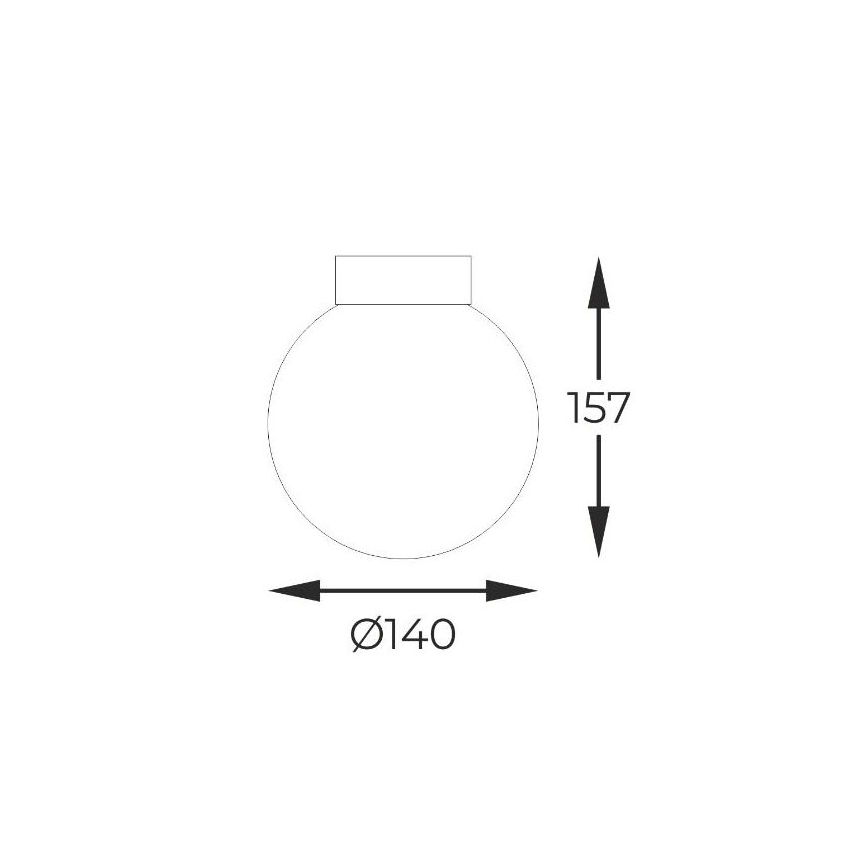 Zuma Line - Taklampa 1xG9/4W/230V svart