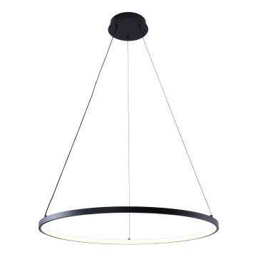 Zuma Line - LED ljuskrona med textilsladd LED/28W/230V 3000/4000/6000K diameter 60 cm svart