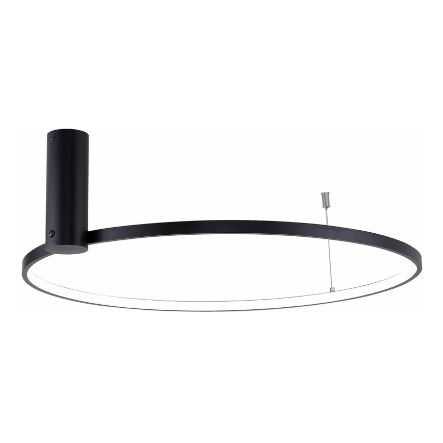 Zuma Line - LED ljuskrona med textilsladd LED/32W/230V 3000/4000/6000K diameter 60 cm svart