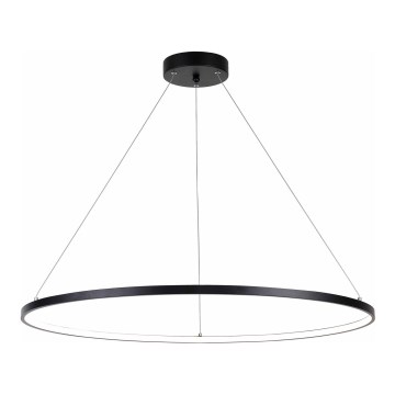 Zuma Line - LED ljuskrona med textilsladd LED/40W/230V 3000/4000/6000K diameter 90 cm svart