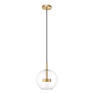 Zuma Line - LED ljuskrona med textilsladd LED/5W/230V guld