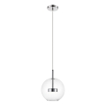 Zuma Line - LED ljuskrona med textilsladd LED/5W/230V silver