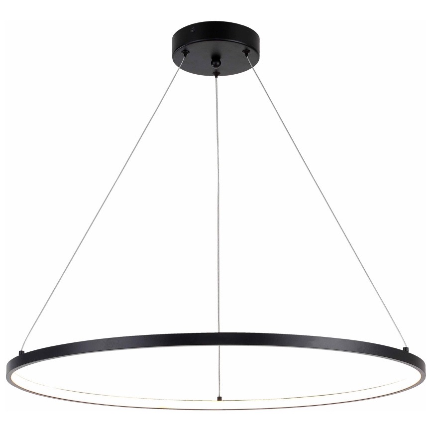 Zuma Line - LED ljuskrona med textilsladd LED/32W/230V 3000/4000/6000K diameter 60 cm svart