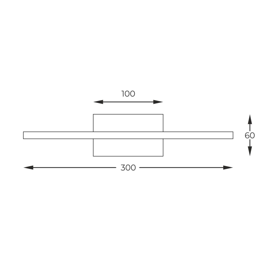 Zuma Line - LED tavelbelysning LED/7W/230V 30 cm guld