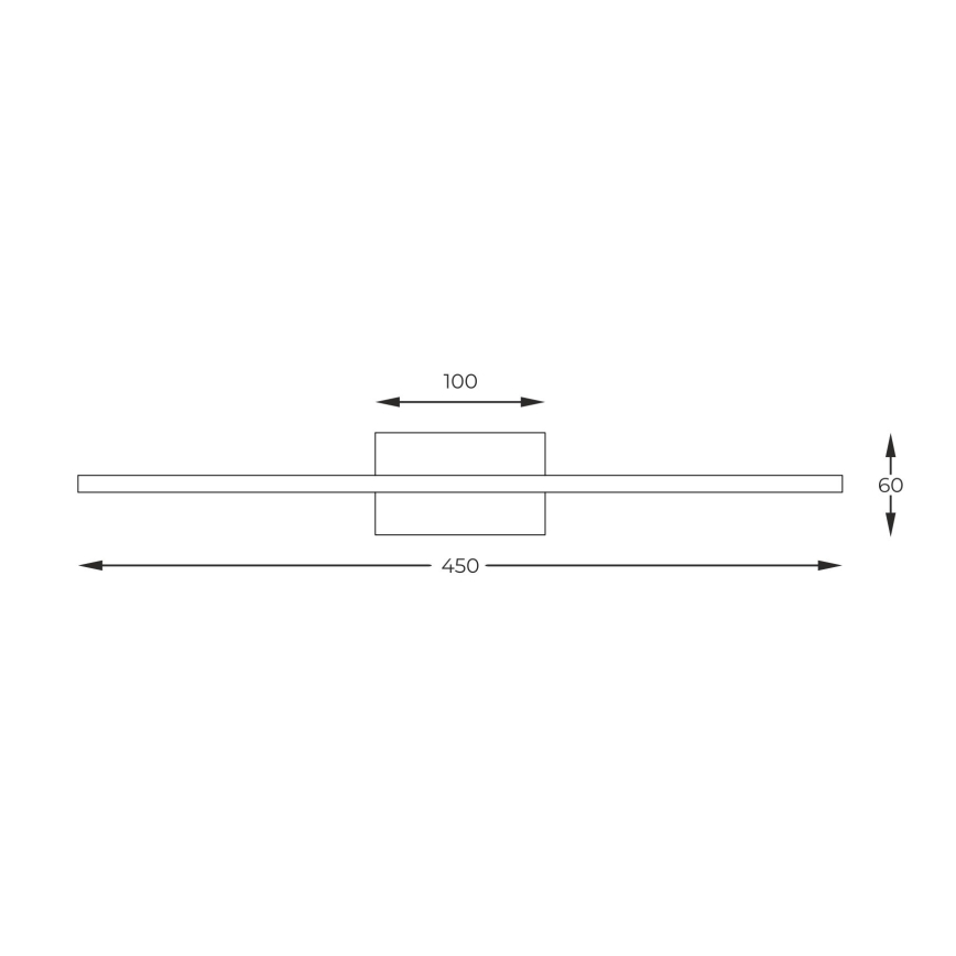 Zuma Line - LED tavelbelysning LED/10W/230V 45 cm guld